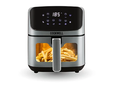 Image of Cookwell Air Fryer 5L With See Through Window 1400W - 1