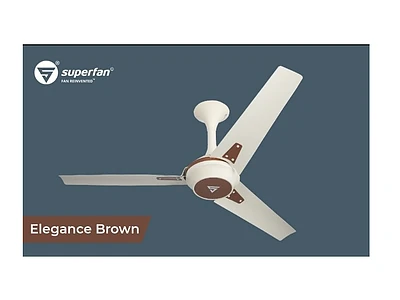 Image of Super fan Q Series Brown - 1