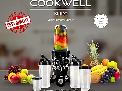 Image of Cookwell Bullet Mixer Grinder - 1