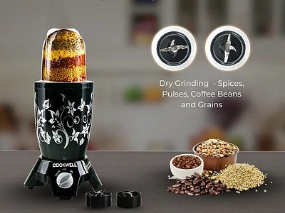 Image of Cookwell Bullet Mixer Grinder - 4