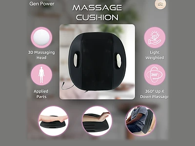 Image of Gen Power Massage Cushion - 1