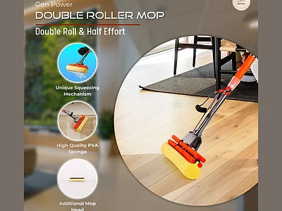 Double Roller Mop Double Roll
