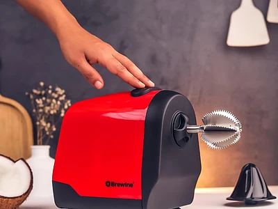 Brewine 2 in 1 Coconut Scraper and Citrus Juicer