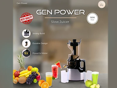Image of Gen Power Slow Juicer - 1