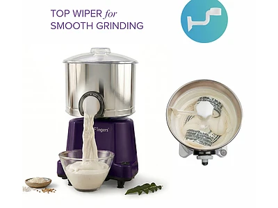 Image of SmartFingers Comfort and 3L Table Top Wet Grinder - 2