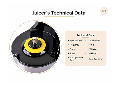 Image of Gen Power Slow Juicer - 3