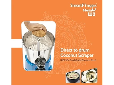 Image of SmartFingers Masala W2 Table Top Wet Grinder 2L - 4