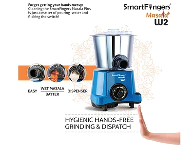 Image of SmartFingers Masala W2 Table Top Wet Grinder 2L - 6