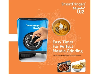 Image of SmartFingers Masala W2 Table Top Wet Grinder 2L - 7