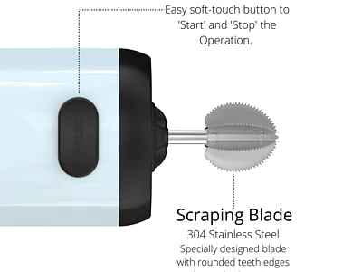 Image of Brewine Coconut Scraper & Citrus Press - 3